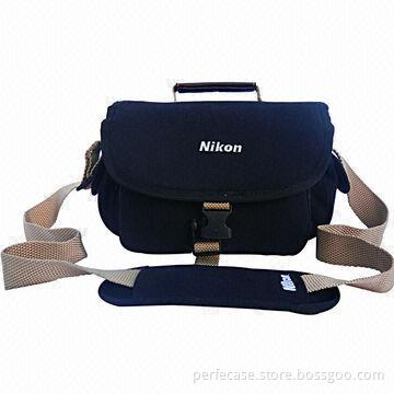SLR Camera Bag, Made of Canvas, Multi-functional, Convenient Carrying Handle and Shoulder Strap